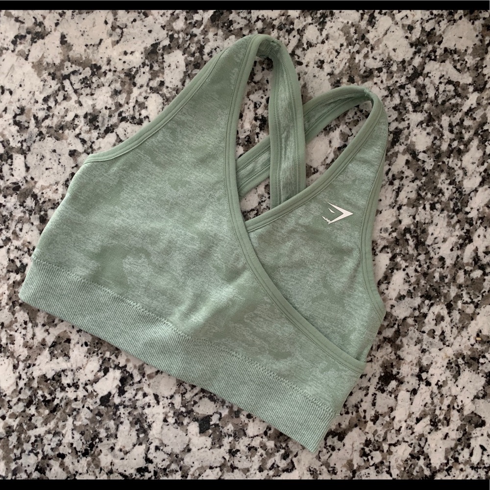 Gymshark Camo Seamless Sports Bra